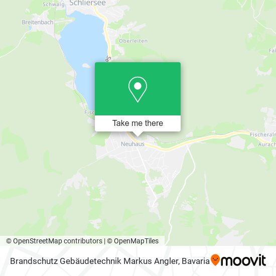 Brandschutz Gebäudetechnik Markus Angler map