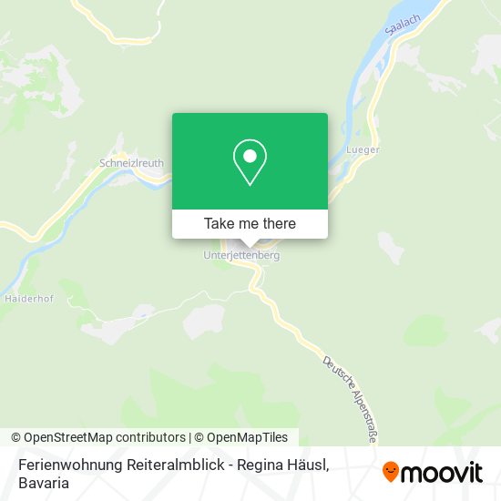 Ferienwohnung Reiteralmblick - Regina Häusl map