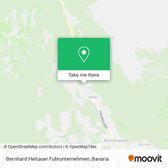 Bernhard Heitauer Fuhrunternehmen map