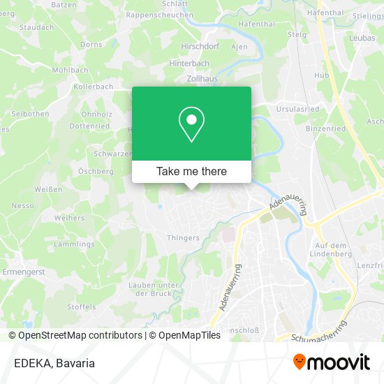 EDEKA map