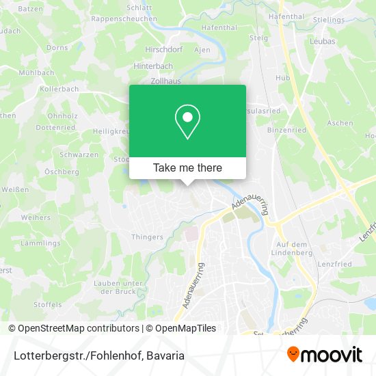 Lotterbergstr./Fohlenhof map