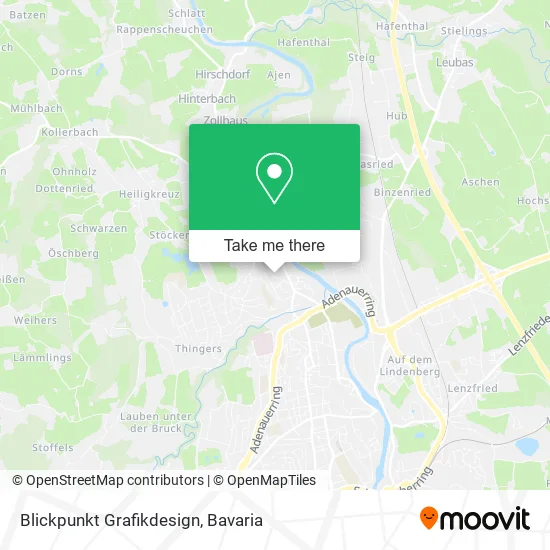 Карта Blickpunkt Grafikdesign