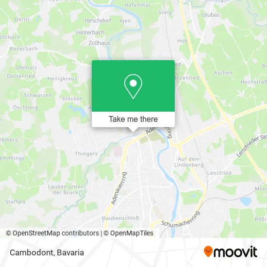 Карта Cambodont