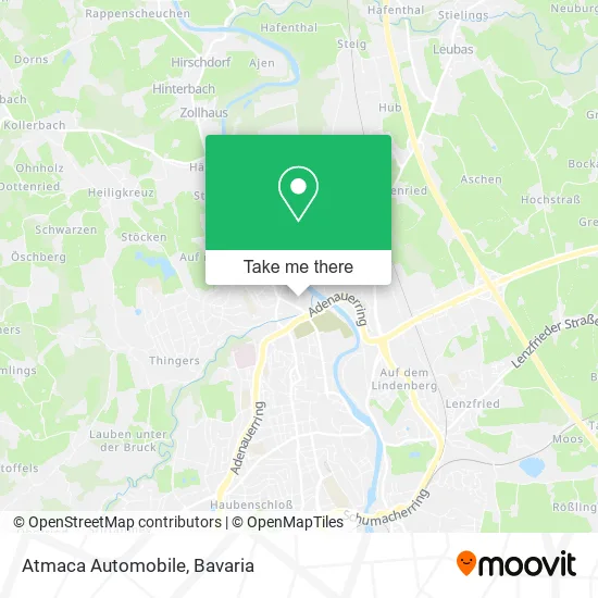 Карта Atmaca Automobile