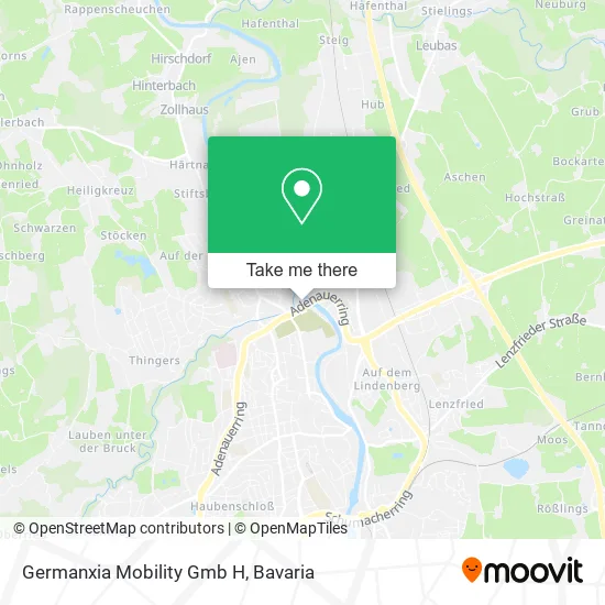 Карта Germanxia Mobility Gmb H