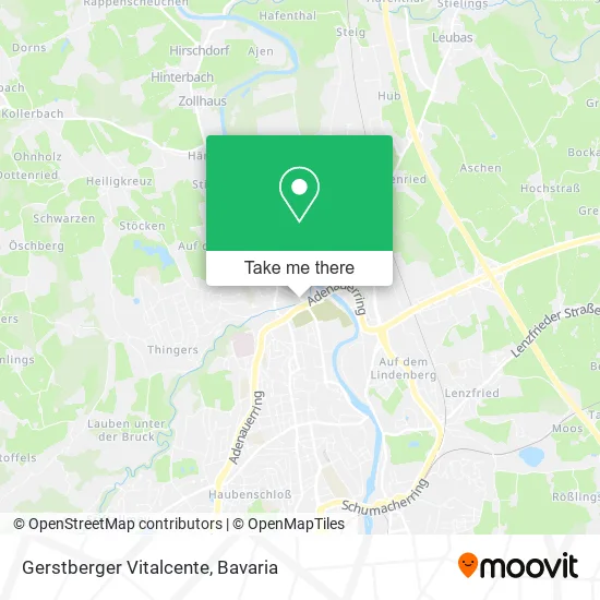 Карта Gerstberger Vitalcente