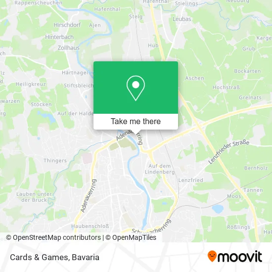 Карта Cards & Games