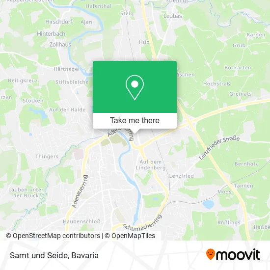 Карта Samt und Seide