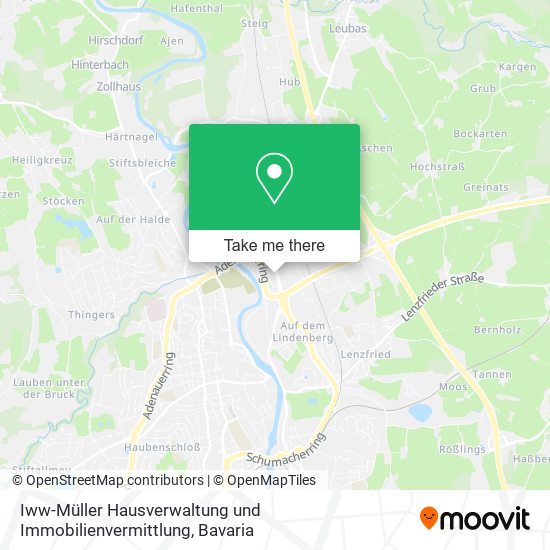 Iww-Müller Hausverwaltung und Immobilienvermittlung map