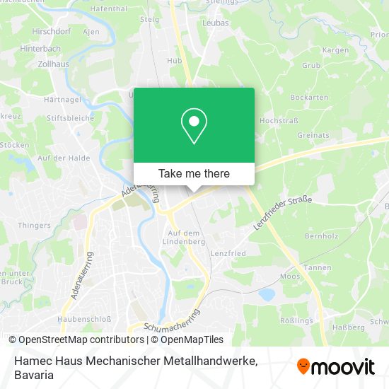 Hamec Haus Mechanischer Metallhandwerke map