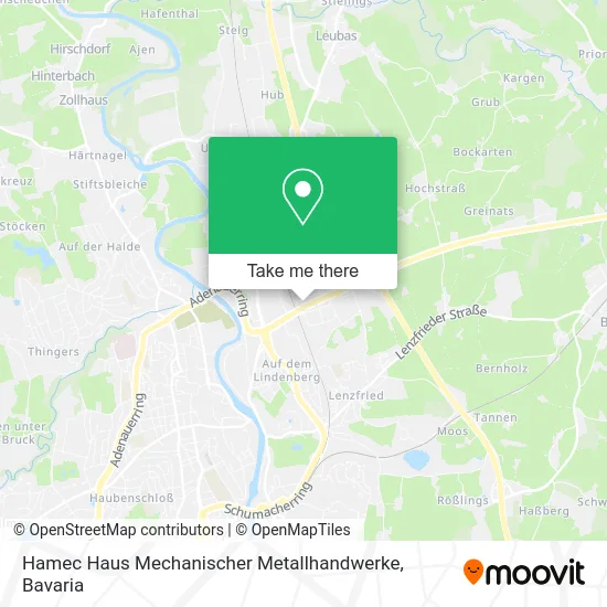 Карта Hamec Haus Mechanischer Metallhandwerke