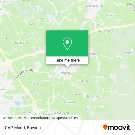 Карта CAP-Markt