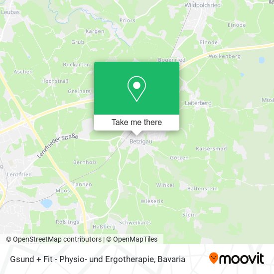 Gsund + Fit - Physio- und Ergotherapie map