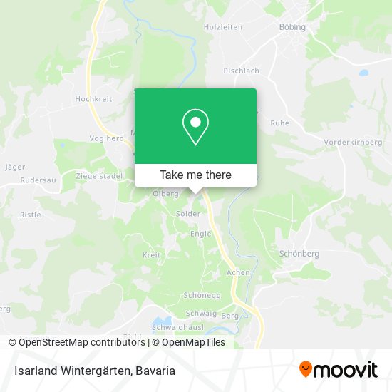 Isarland Wintergärten map