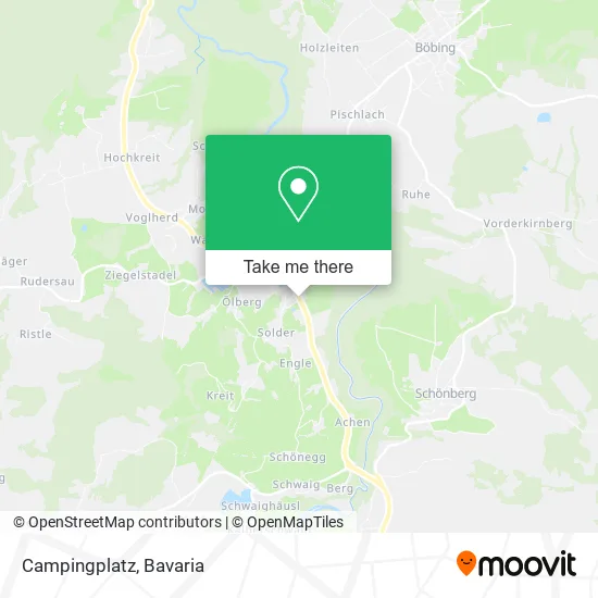 Карта Campingplatz