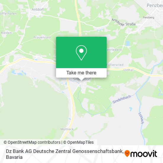 Dz Bank AG Deutsche Zentral Genossenschaftsbank map