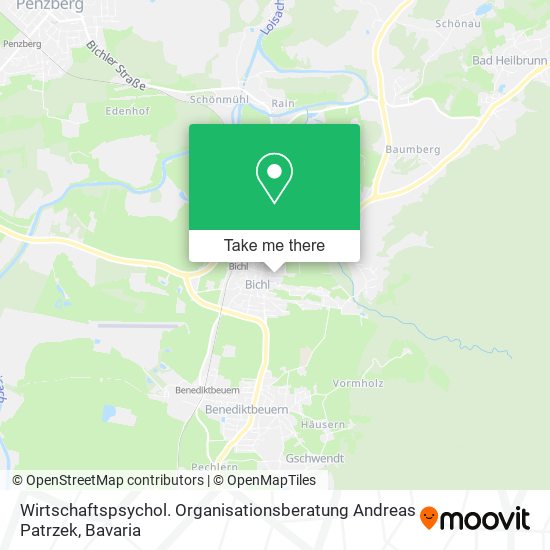 Wirtschaftspsychol. Organisationsberatung Andreas Patrzek map
