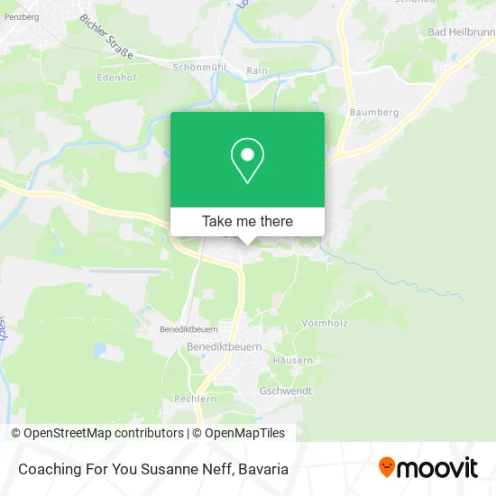 Coaching For You Susanne Neff map