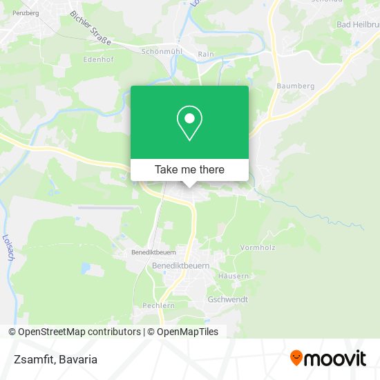 Zsamfit map