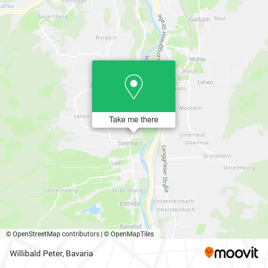 Карта Willibald Peter