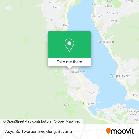 Карта Asys Softwareentwicklung