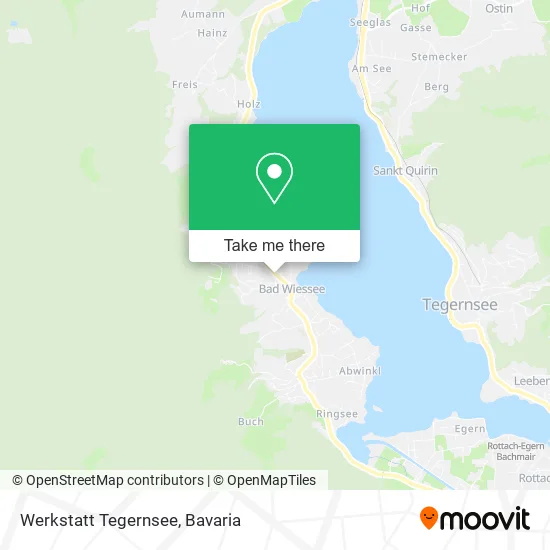 Карта Werkstatt Tegernsee