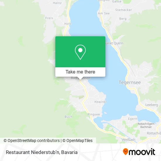 Карта Restaurant Niederstub'n