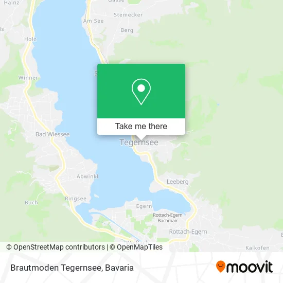 Карта Brautmoden Tegernsee