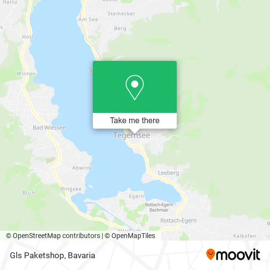 Карта Gls Paketshop