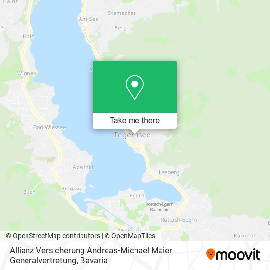 Allianz Versicherung Andreas-Michael Maier Generalvertretung map