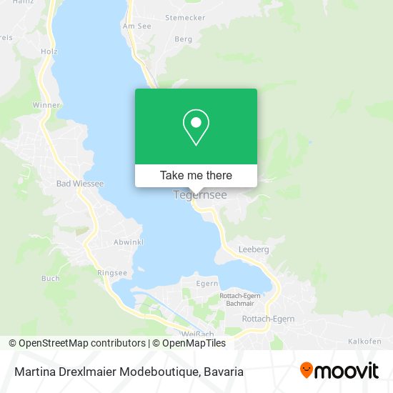 Martina Drexlmaier Modeboutique map
