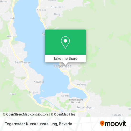 Tegernseer Kunstausstellung map