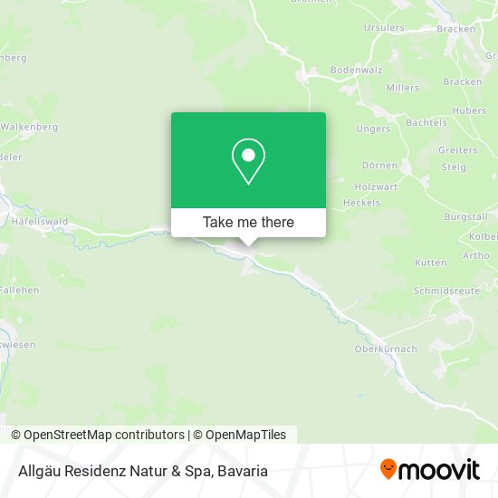 Allgäu Residenz Natur & Spa map