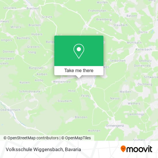 Volksschule Wiggensbach map