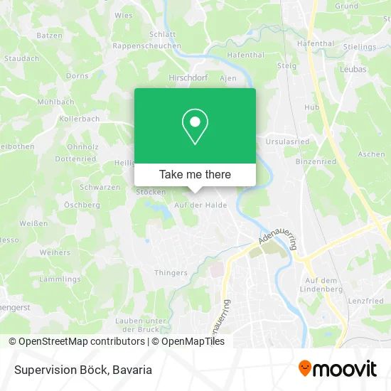Карта Supervision Böck