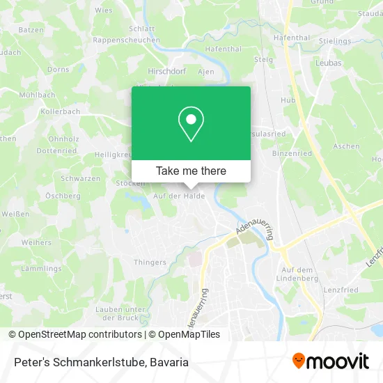 Карта Peter's Schmankerlstube