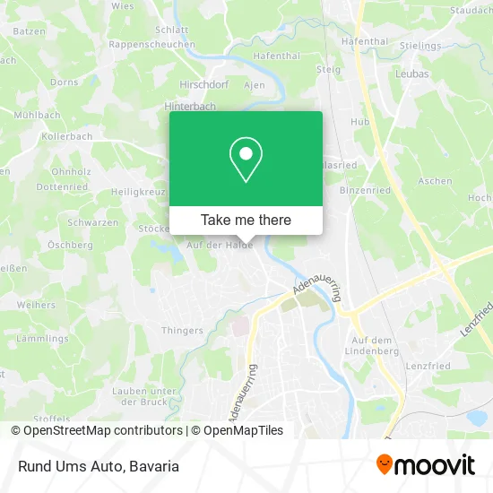 Карта Rund Ums Auto
