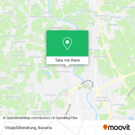Карта Vitalpilzberatung