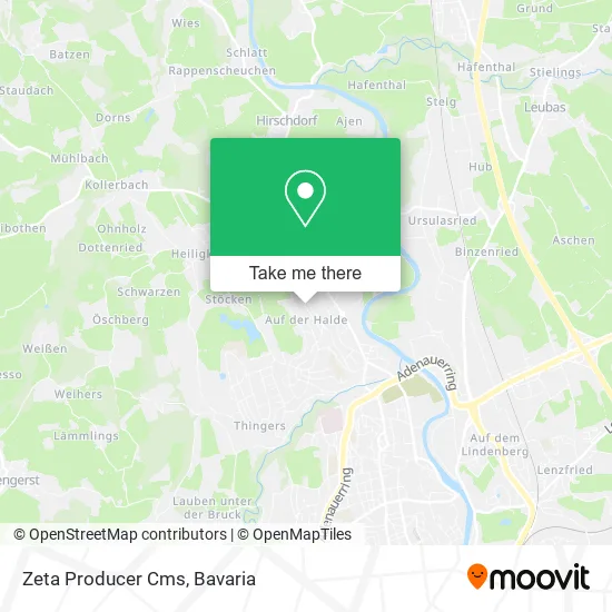 Карта Zeta Producer Cms