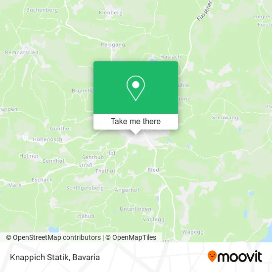 Карта Knappich Statik