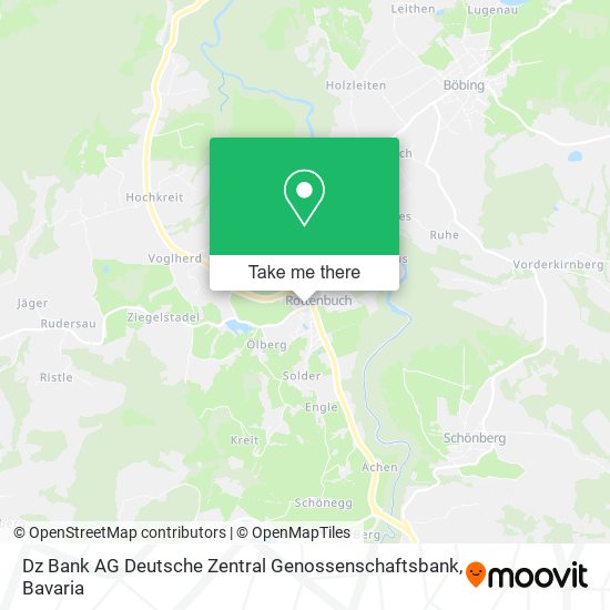 Dz Bank AG Deutsche Zentral Genossenschaftsbank map