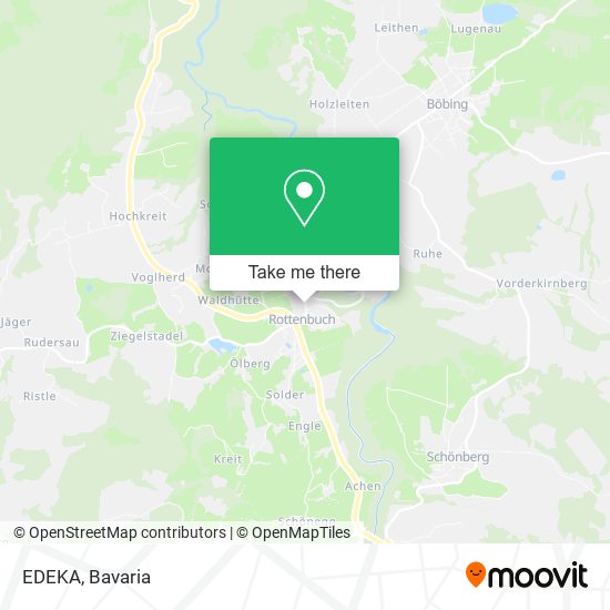 EDEKA map