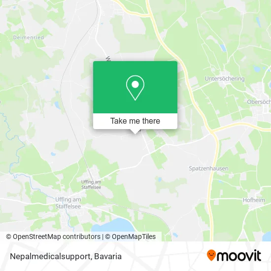 Карта Nepalmedicalsupport