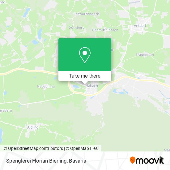 Spenglerei Florian Bierling map