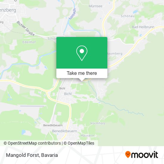 Mangold Forst map