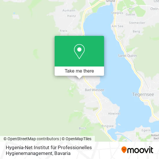 Карта Hygenia-Net Institut für Professionelles Hygienemanagement