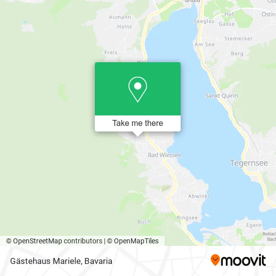 Gästehaus Mariele map