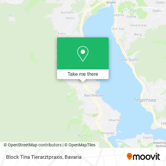 Block Tina Tierarztpraxis map