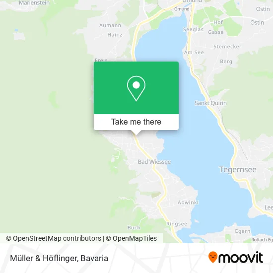 Карта Müller & Höflinger