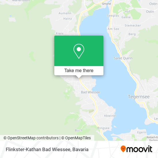 Flinkster-Kathan Bad Wiessee map